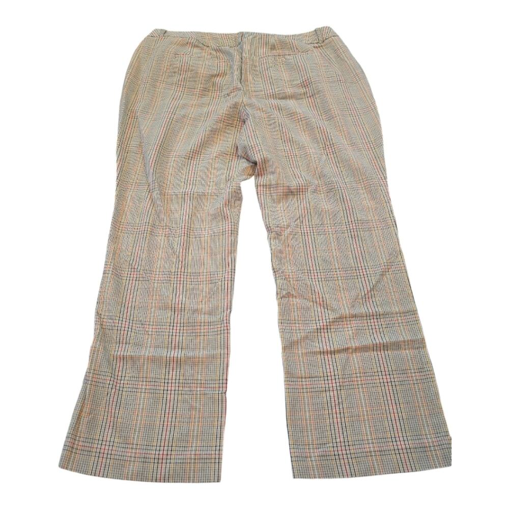 LANE BRYANT The Allie Plaid Wide‎ Leg Pants Plus Size 22 - Picture 8 of 11